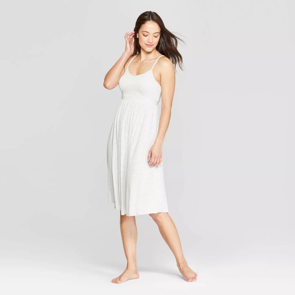 Stars Above Striped Beautifully Soft Nightgown